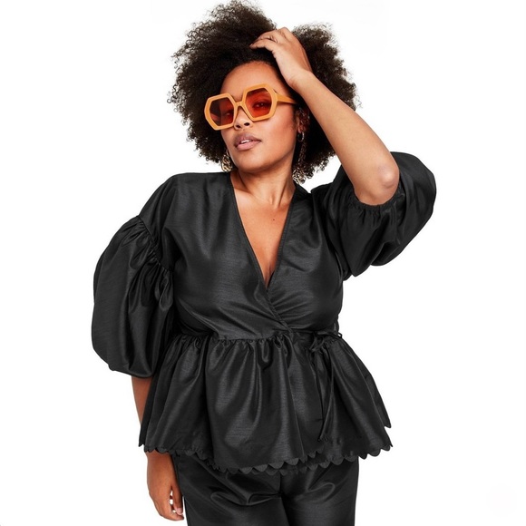 🎉sale🎉NWT Kika Vargas x Target Oversized Sunglasses (only)-orange - Picture 6 of 6